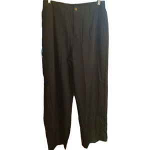 Cnlinkco Dress Pants Women High Waisted Business Casual Pants Trendy Flowy...